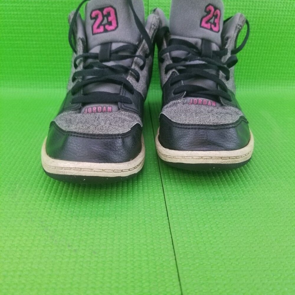 ✅Kids 2Y Jordan 1 Flight 4 Prem GP Hi Top Basketball Shoes Youth 828246-019 - Picture 8 of 16
